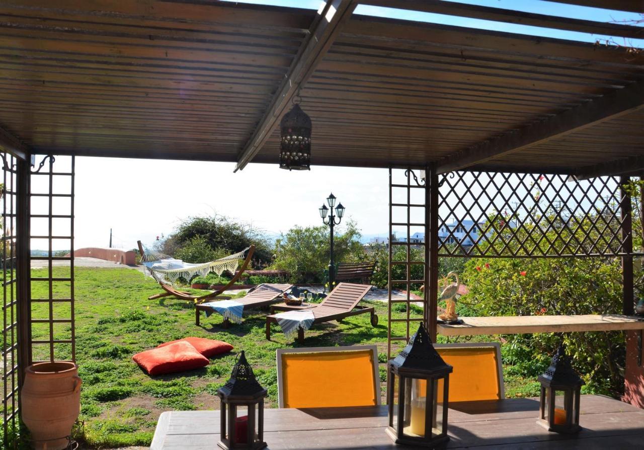 Vineyards Hill Villa Megalochori  Bagian luar foto